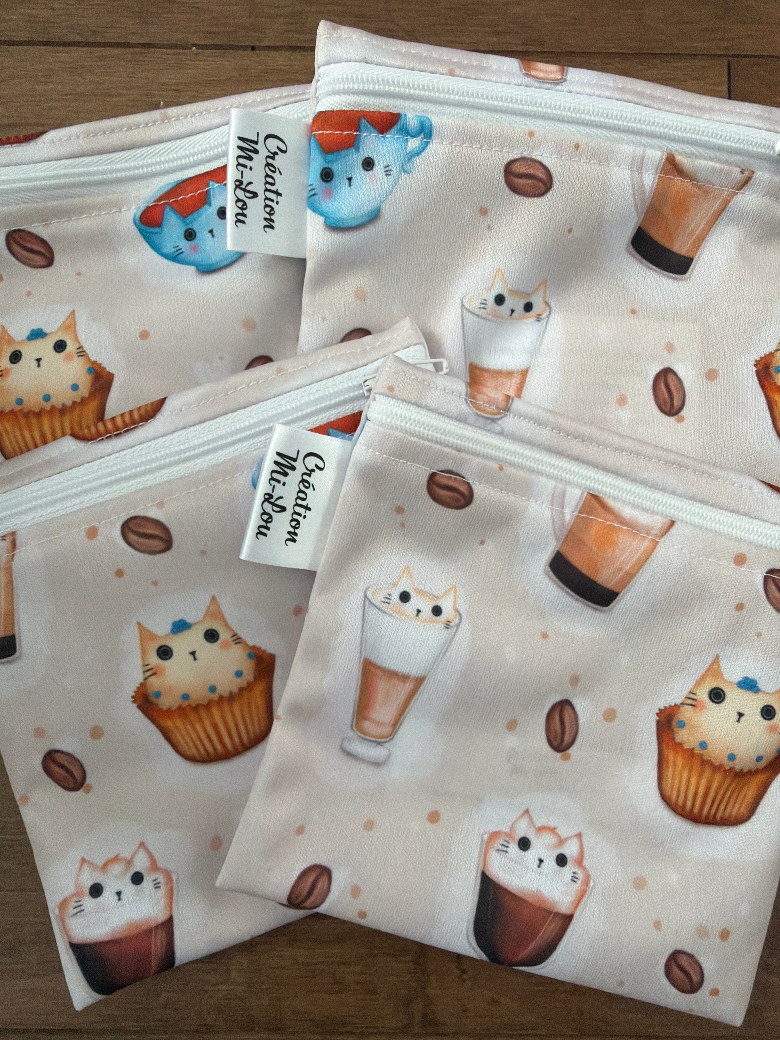 Sac à collation chats nourriture