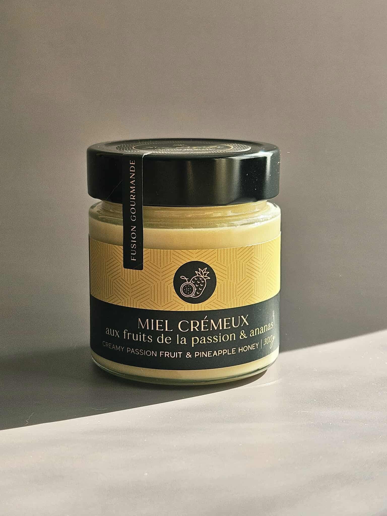 Miel crémeux aux Fruits de la passion et ananas