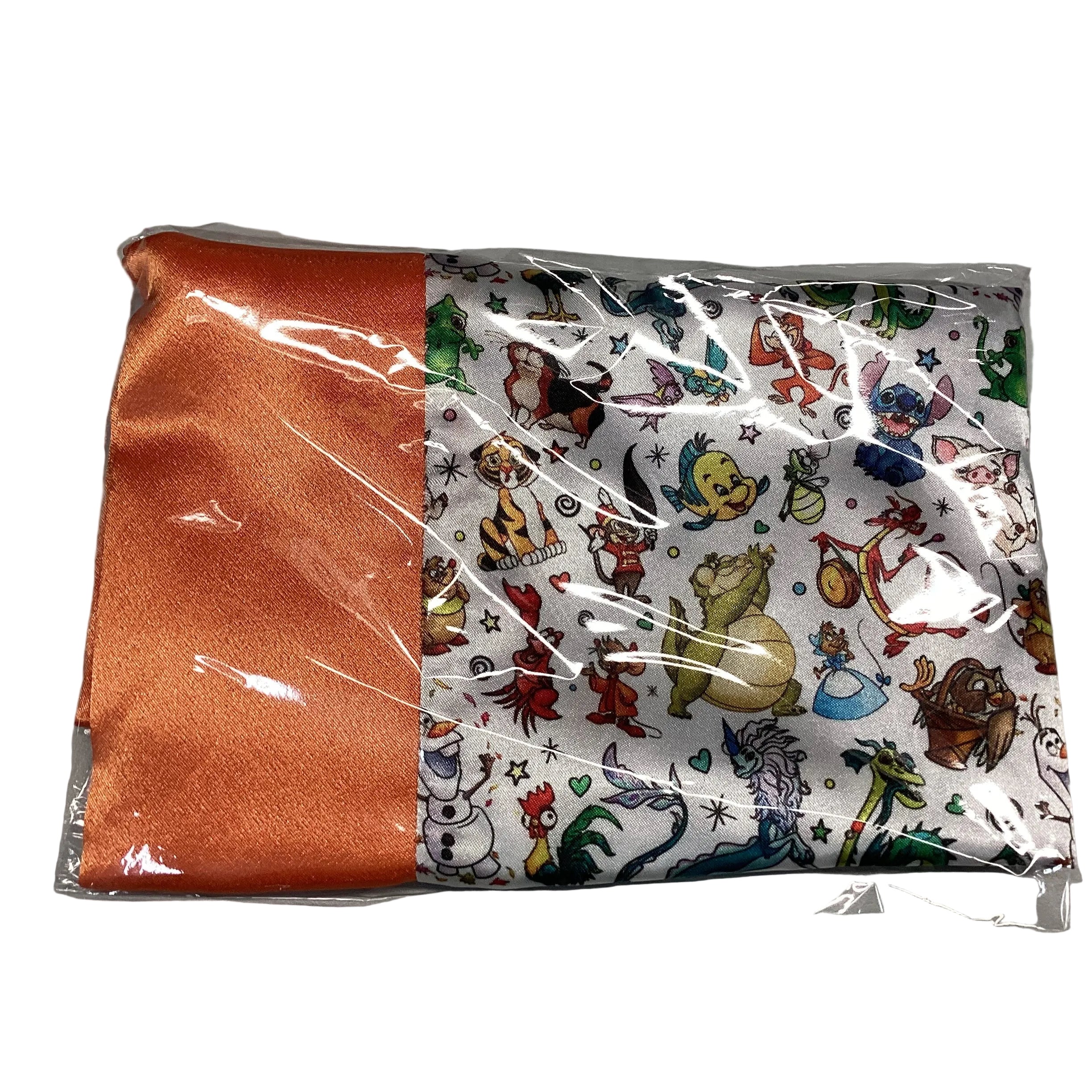 Taie d’oreiller satin personnage