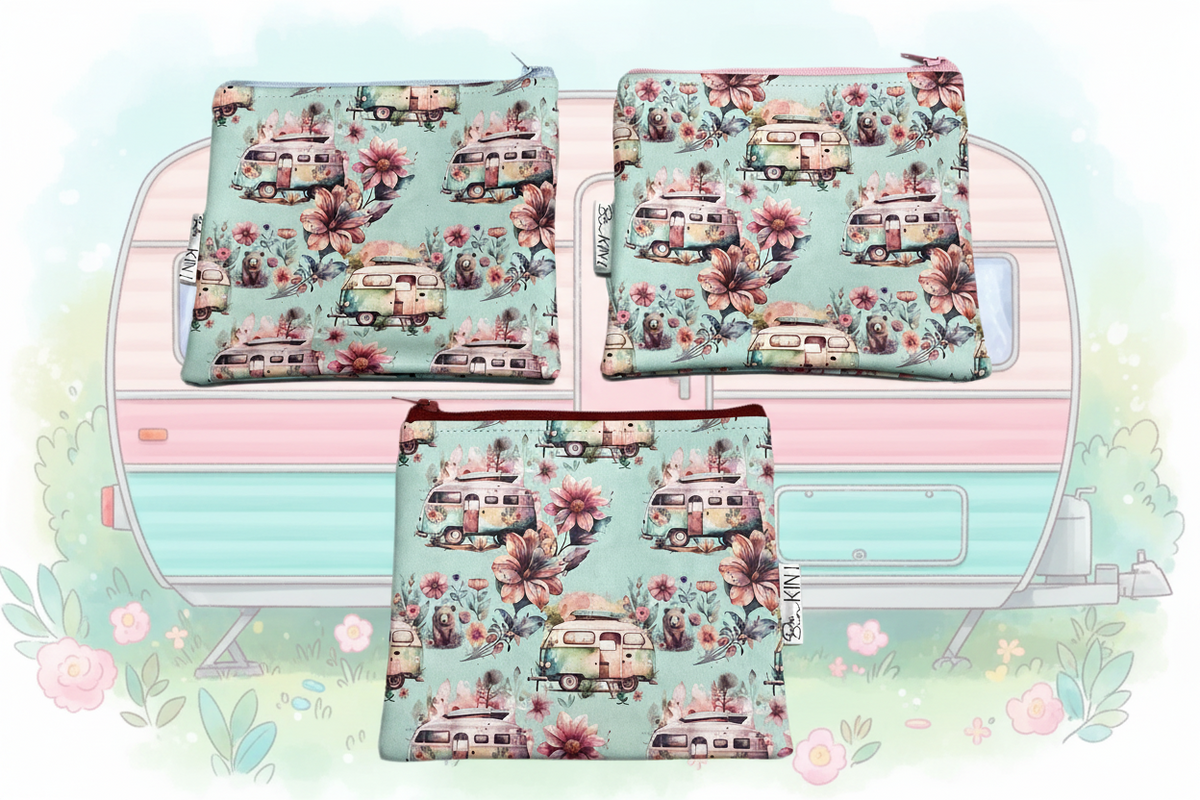 Pochette porte-monnaie carré au choix