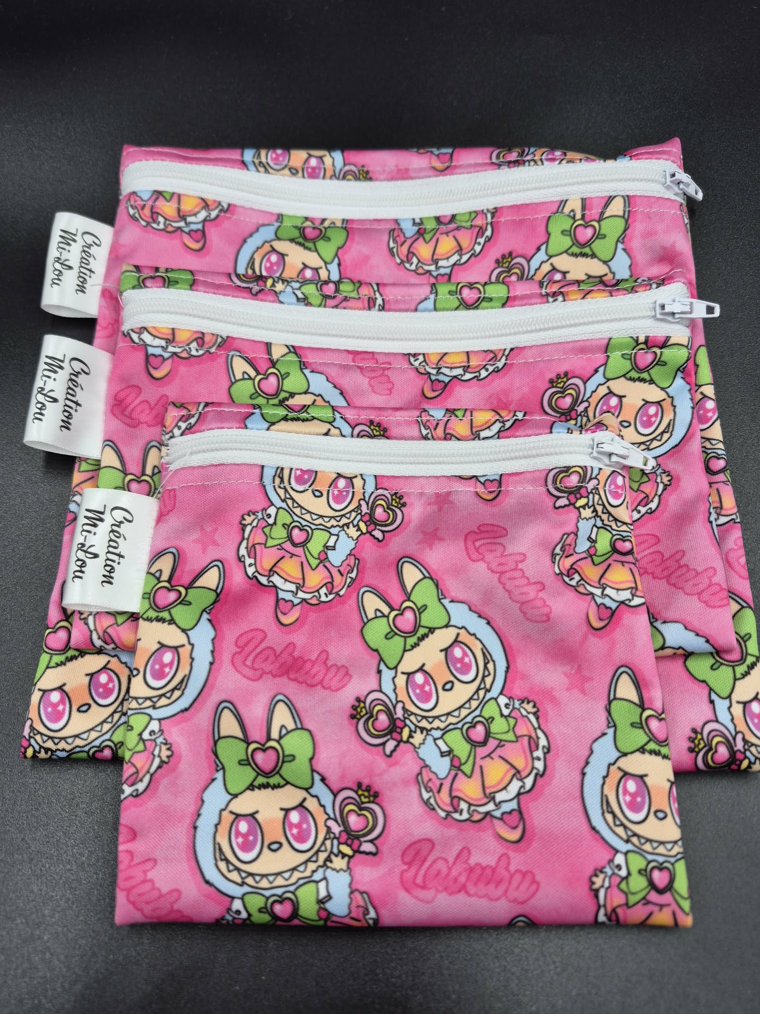 Sac à collation monstre poilu