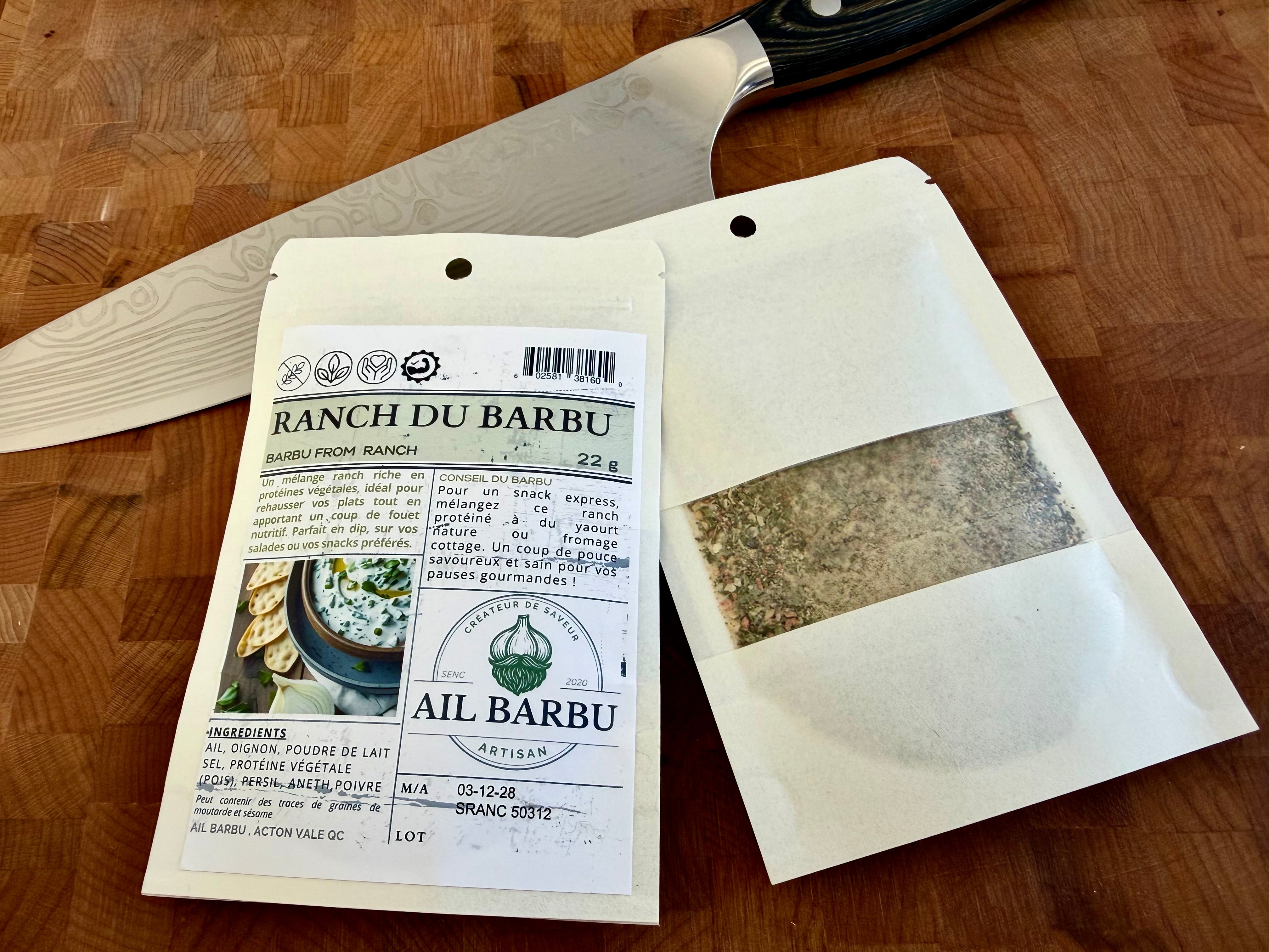 Épices ranch du barbu