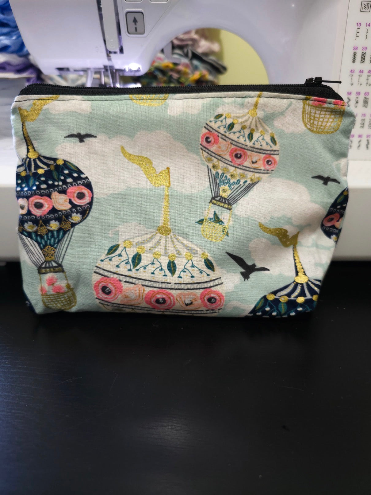 Pochette montgolfière