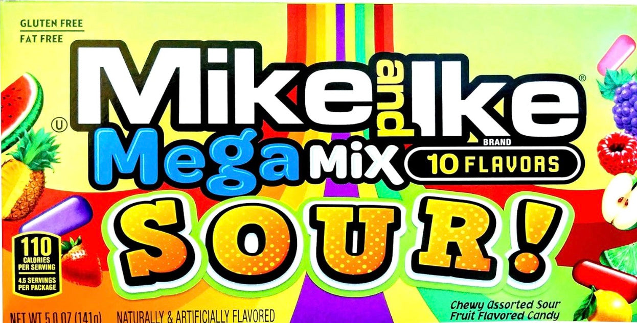 Mike and Ike mega mix sour