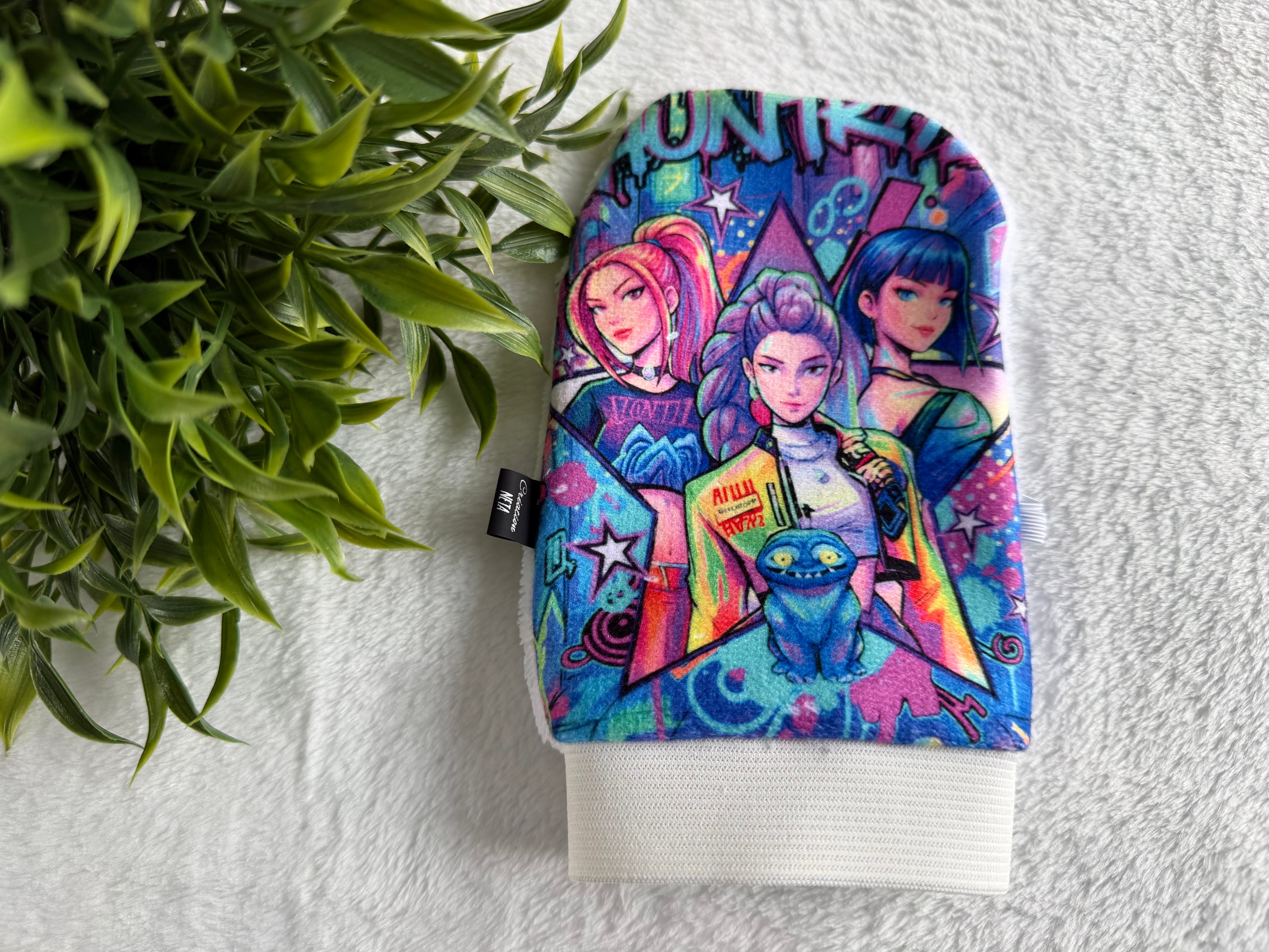 Mitaine de bain enfants