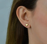 Boucles d’oreilles en inox or ou or rose