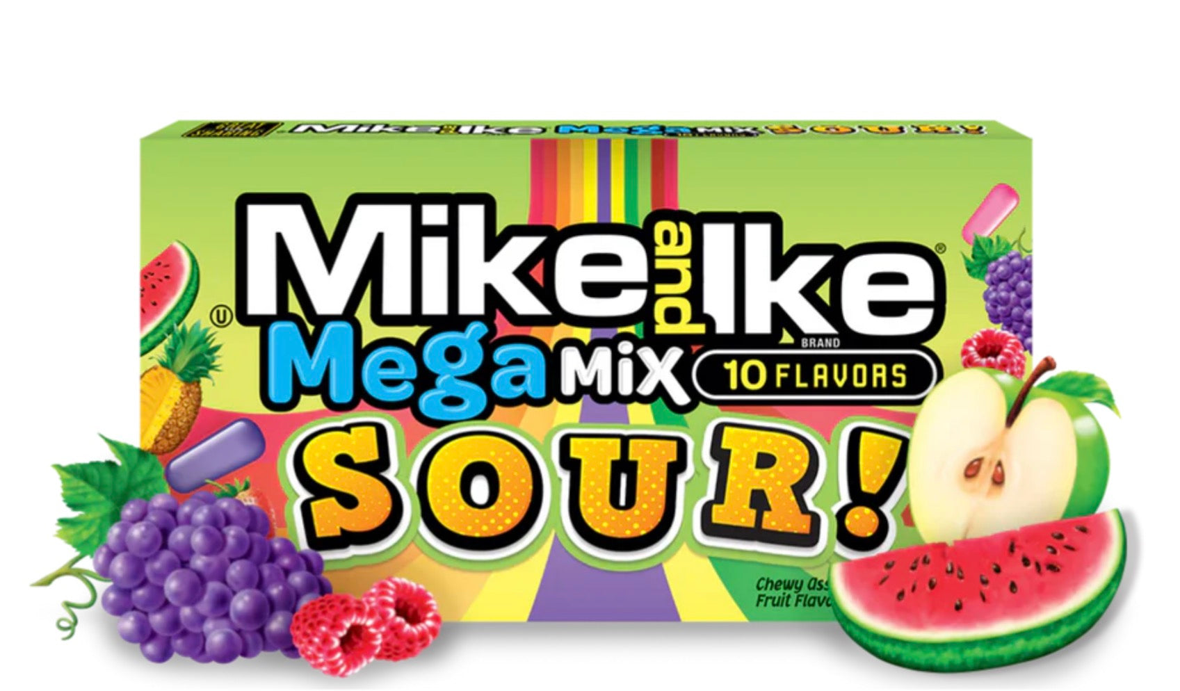 Mike and Ike mega mix sour