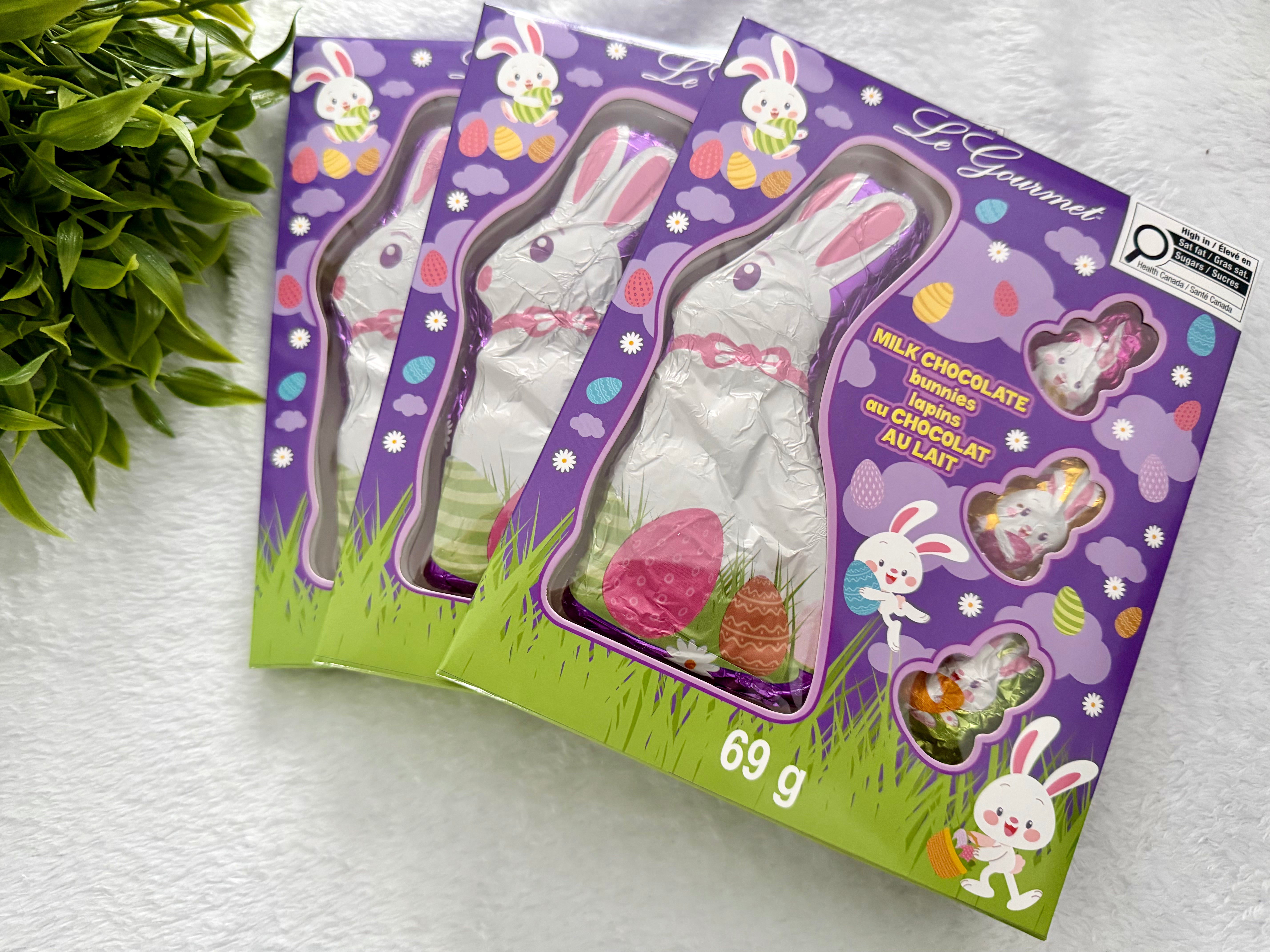 Ensemble de chocos de pâques