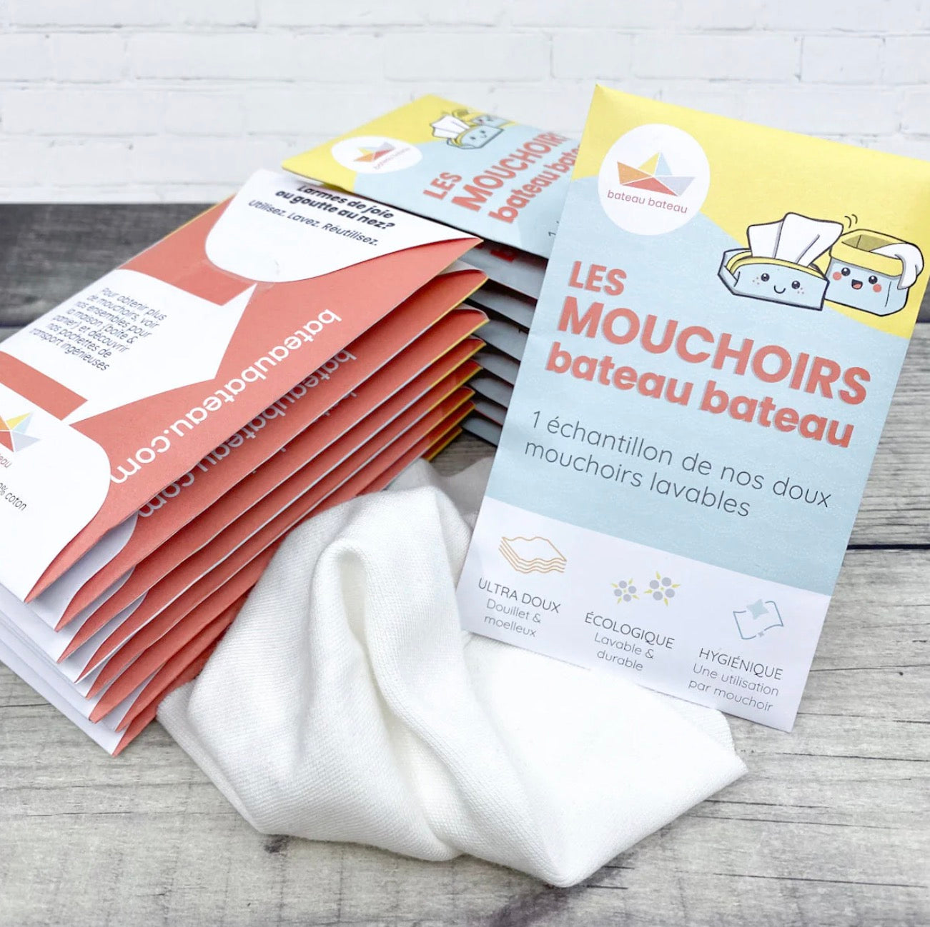 Mouchoir lavable (échantillon)