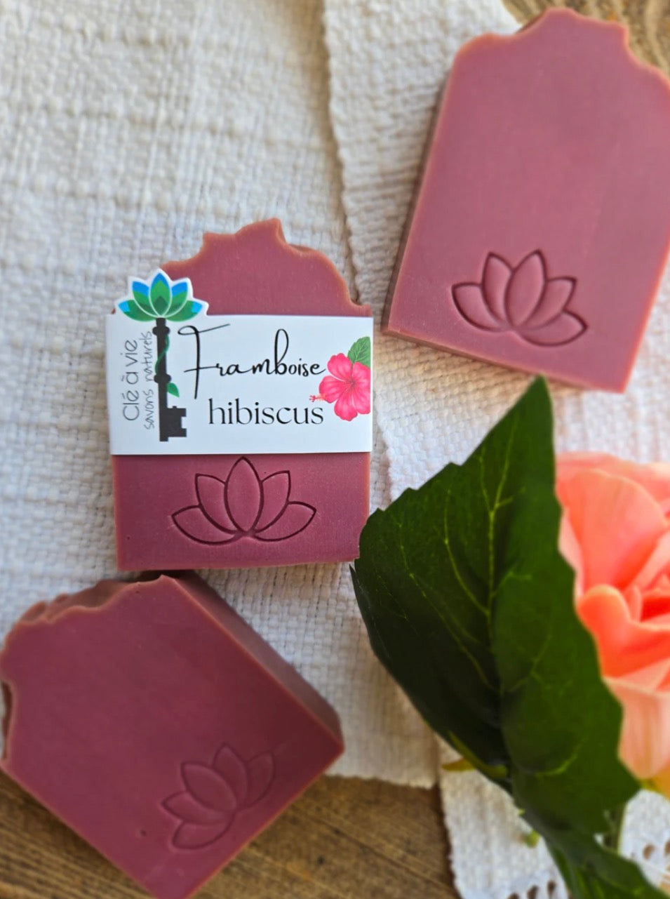 Savon Framboise Hibiscus
