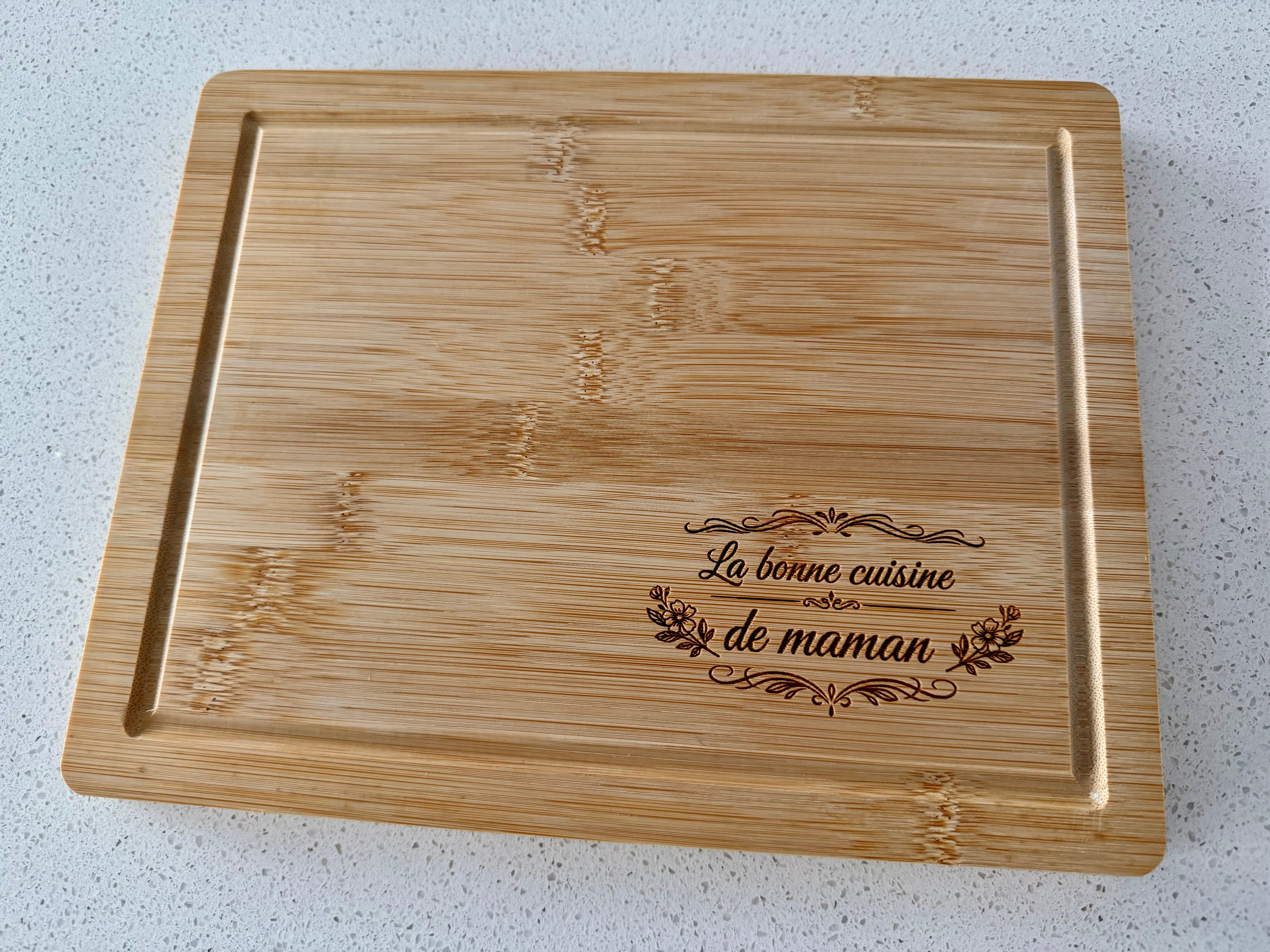 Planche à découper en bambou