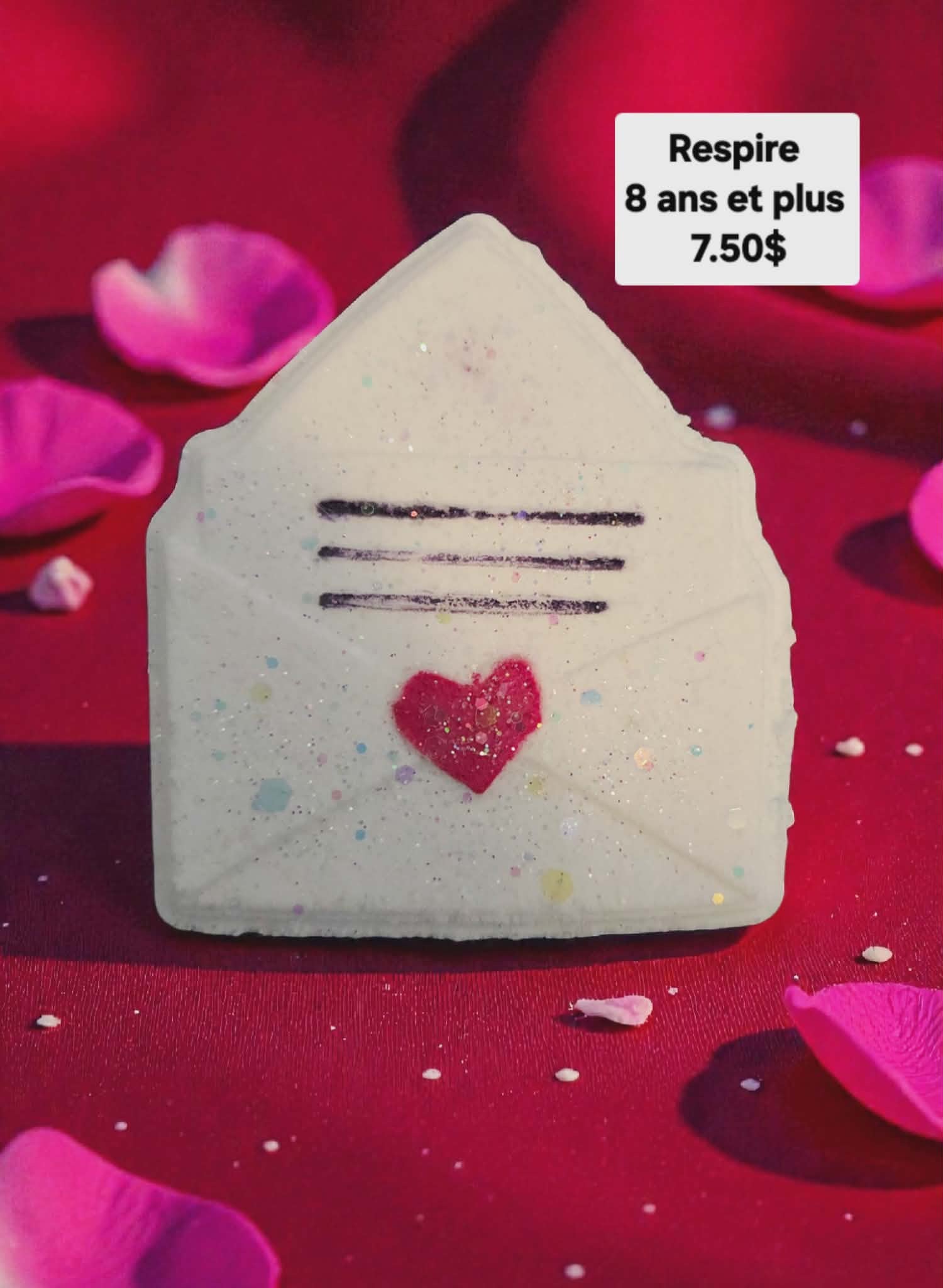 Bombe respire avec insertions de couleurs - PRÉCOMMANDE