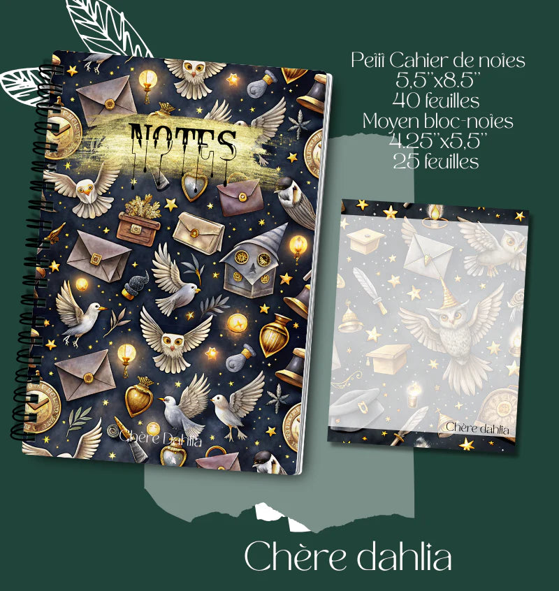 Duo papeterie magicien