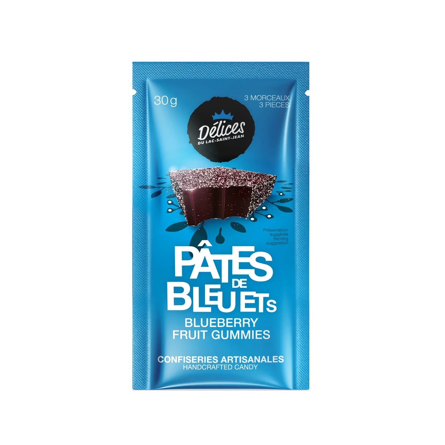 Pâtes de bleuets sauvages