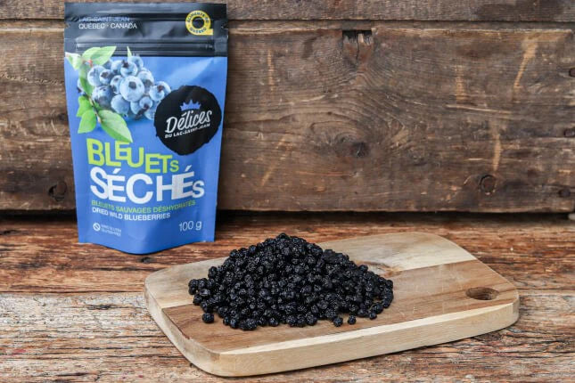 Bleuets sauvages séchés