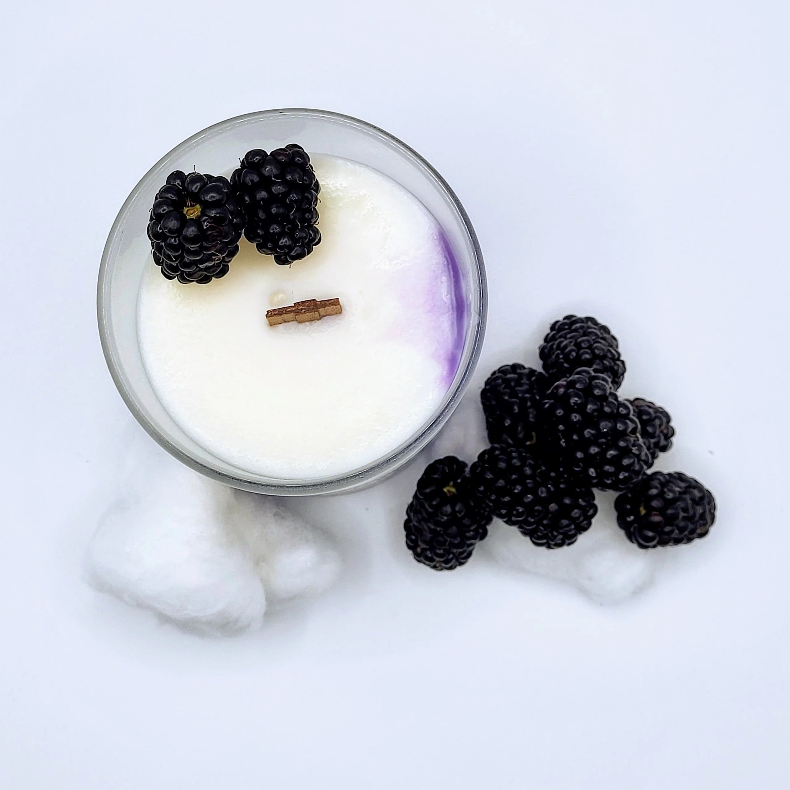 Brise d'été coton frais mûre bougie cire de soya