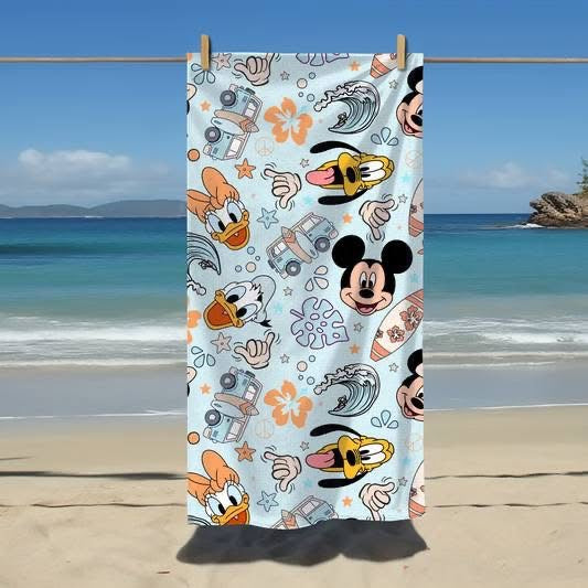 Serviette souris et ses amis