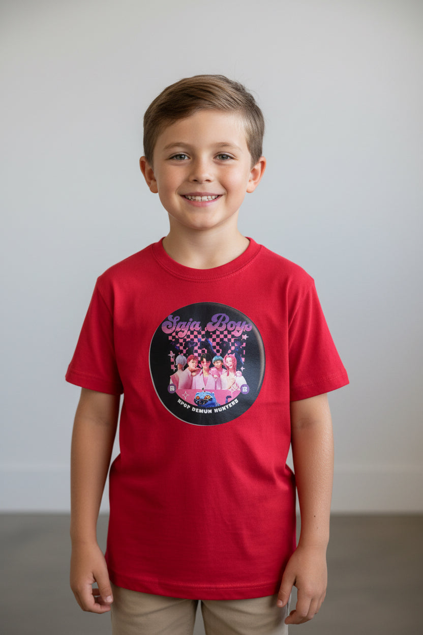 T-shirt chanteur pop demon
