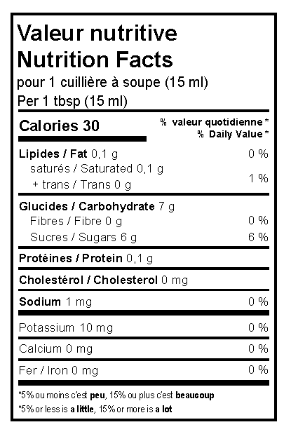 Tartinade de bleuets sauvages biologique (212ml)