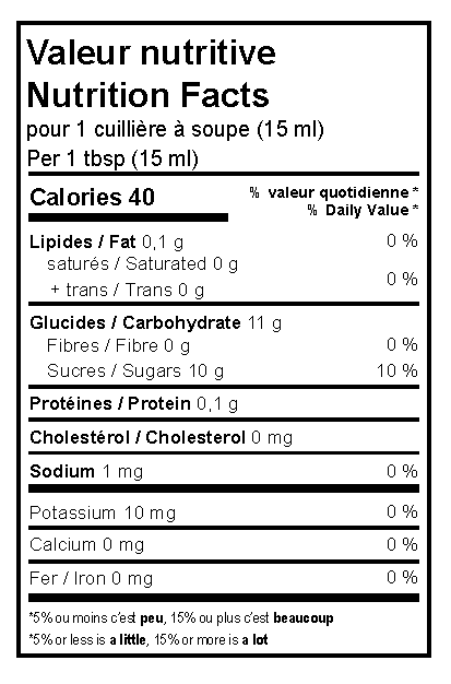 Gelée de bleuets sauvages (110ml)