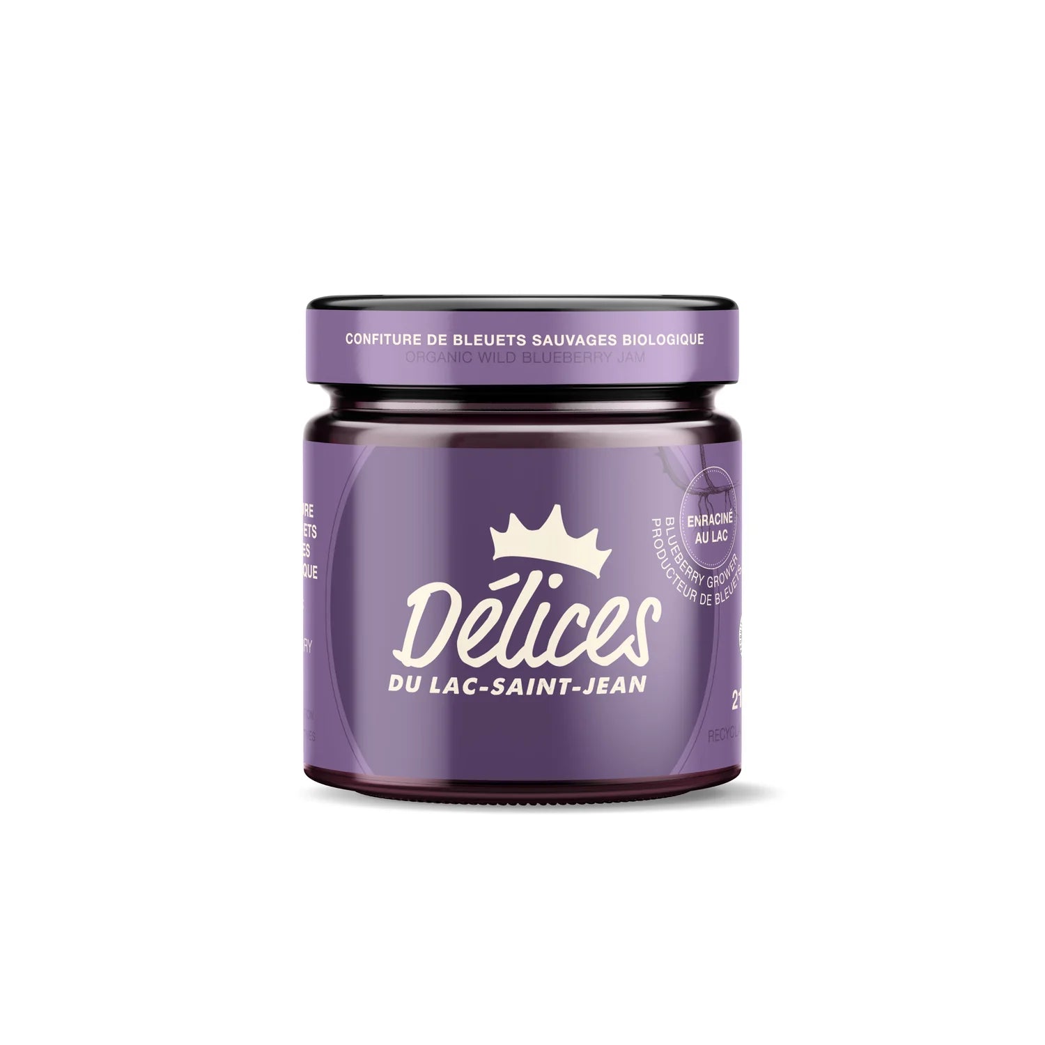 Confiture de bleuets sauvages Biologique 110mi