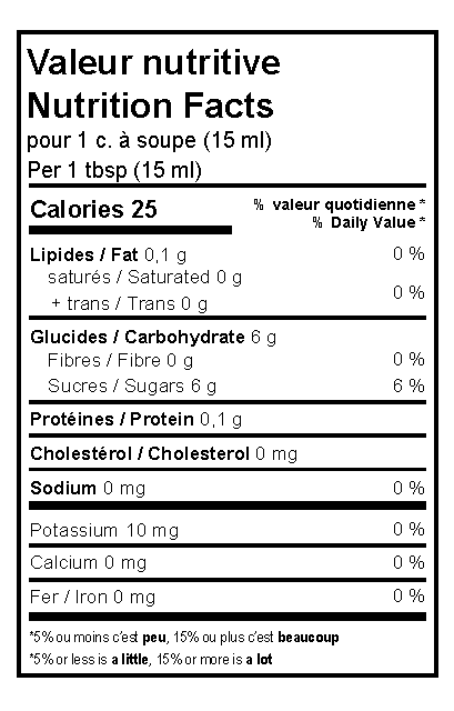 Confiture de bleuets sauvages et érable biologique