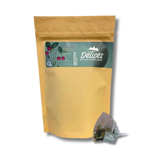 Infusion Boréale - Bleuets sauvages et Thé des bois