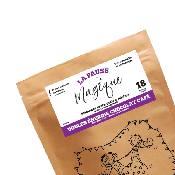 BOULES ÉNERGIE CHOCOLAT CAFÉ
