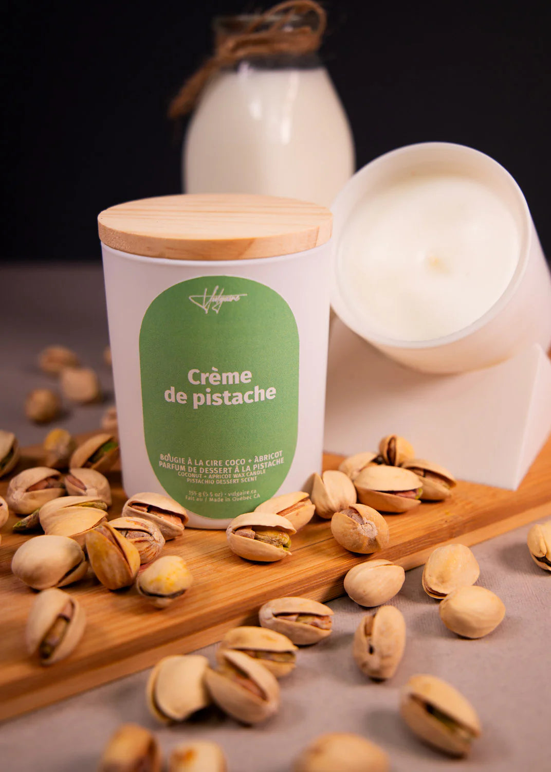 Bougie Crème de pistache 5.5 OZ