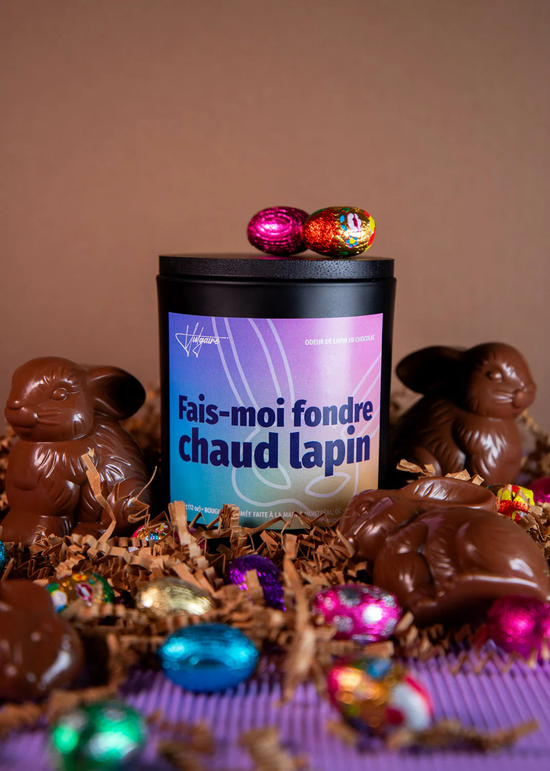 Bougie Fais-moi fondre chaud lapin