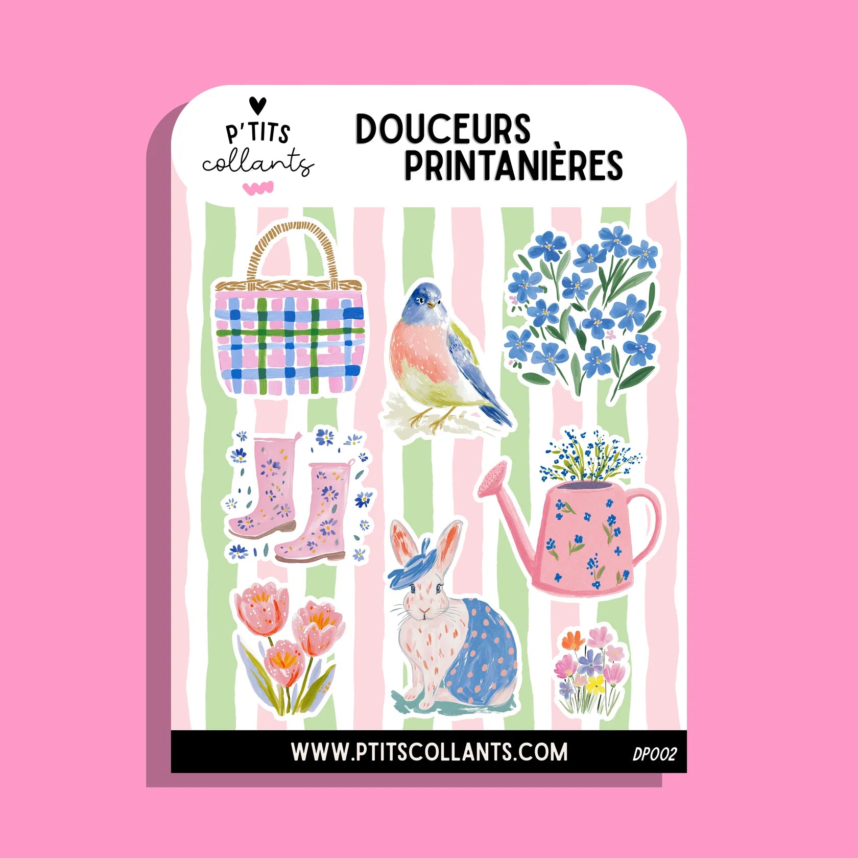 Douceurs printanières · Feuille de collants