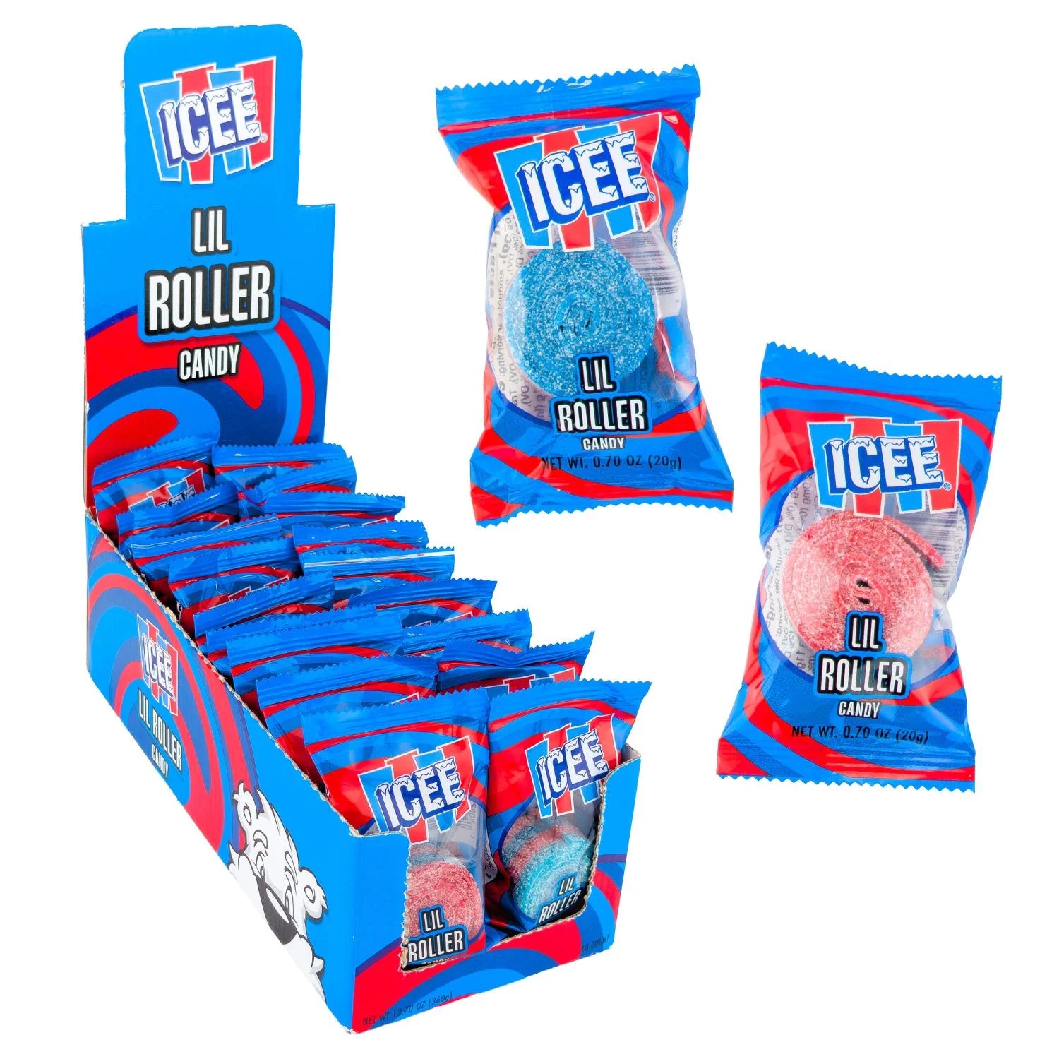 Bonbon ICEE rouleau