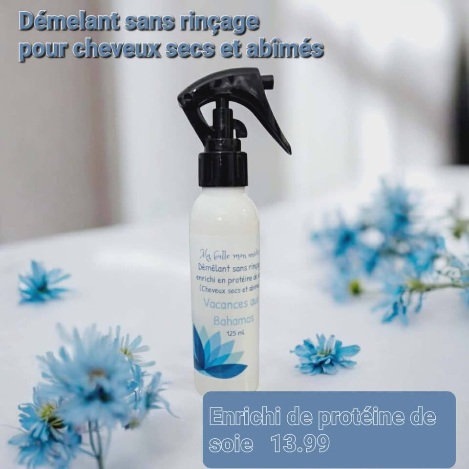 Démêlant avec protéine de soie