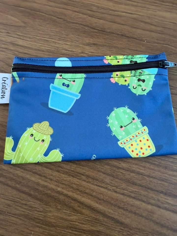 Sac à collation cactus
