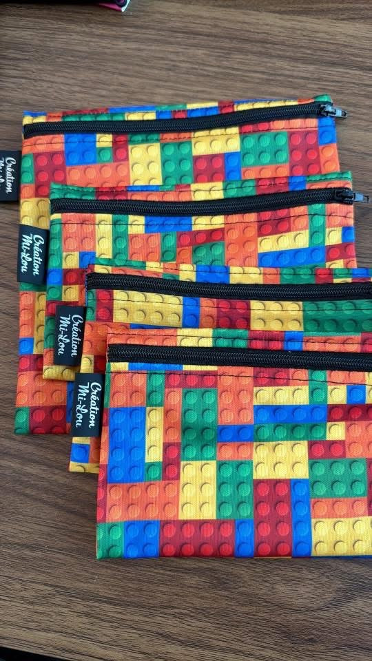 Sac à collation blocs