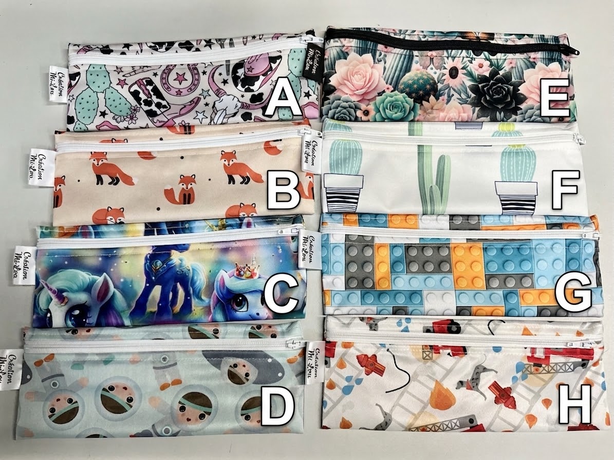 Sac à ustensiles lavable au choix