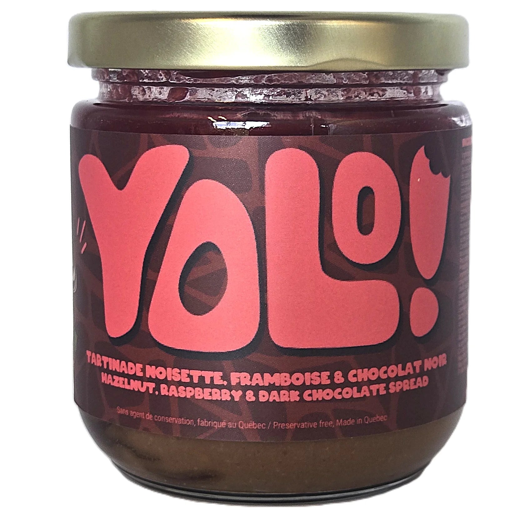 Tartinade Noisette, Framboise & Chocolat Noir – 250 g