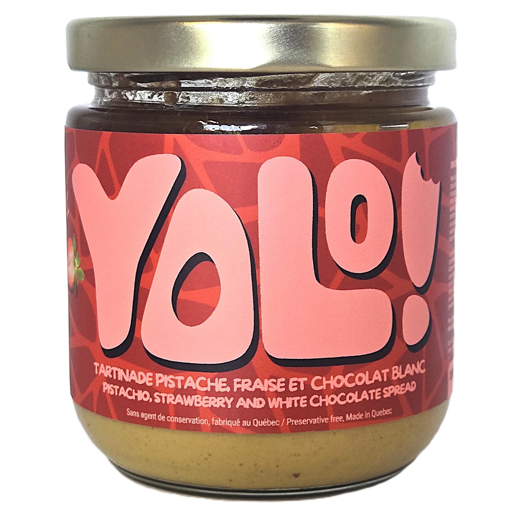 Tartinade Pistache, Fraise & Chocolat Blanc - 250 g