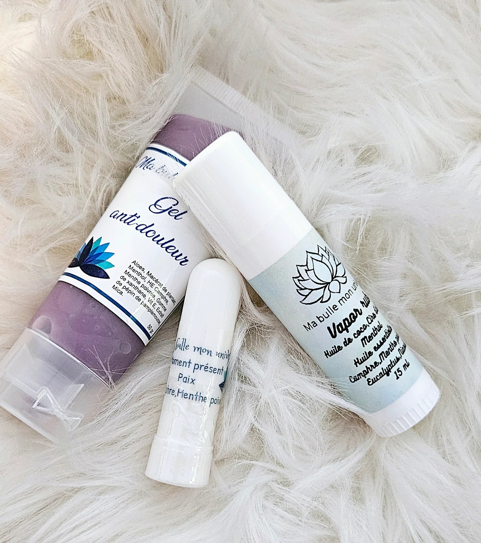 Trio indispensable 100% naturel