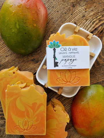 Savon mangue papaye