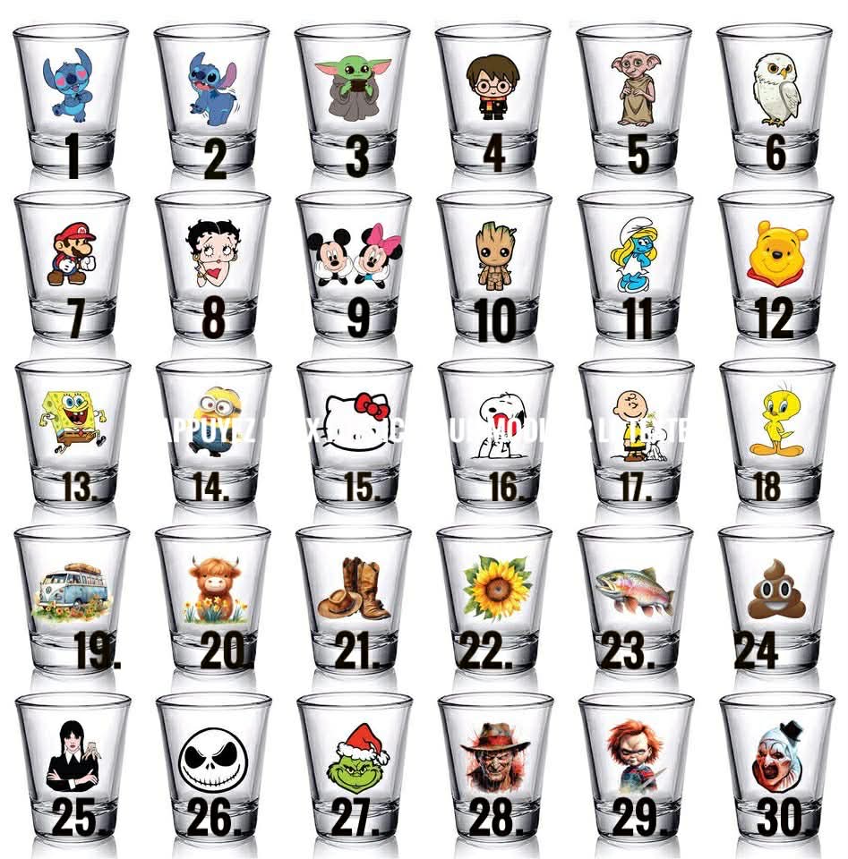 Verre à shooter