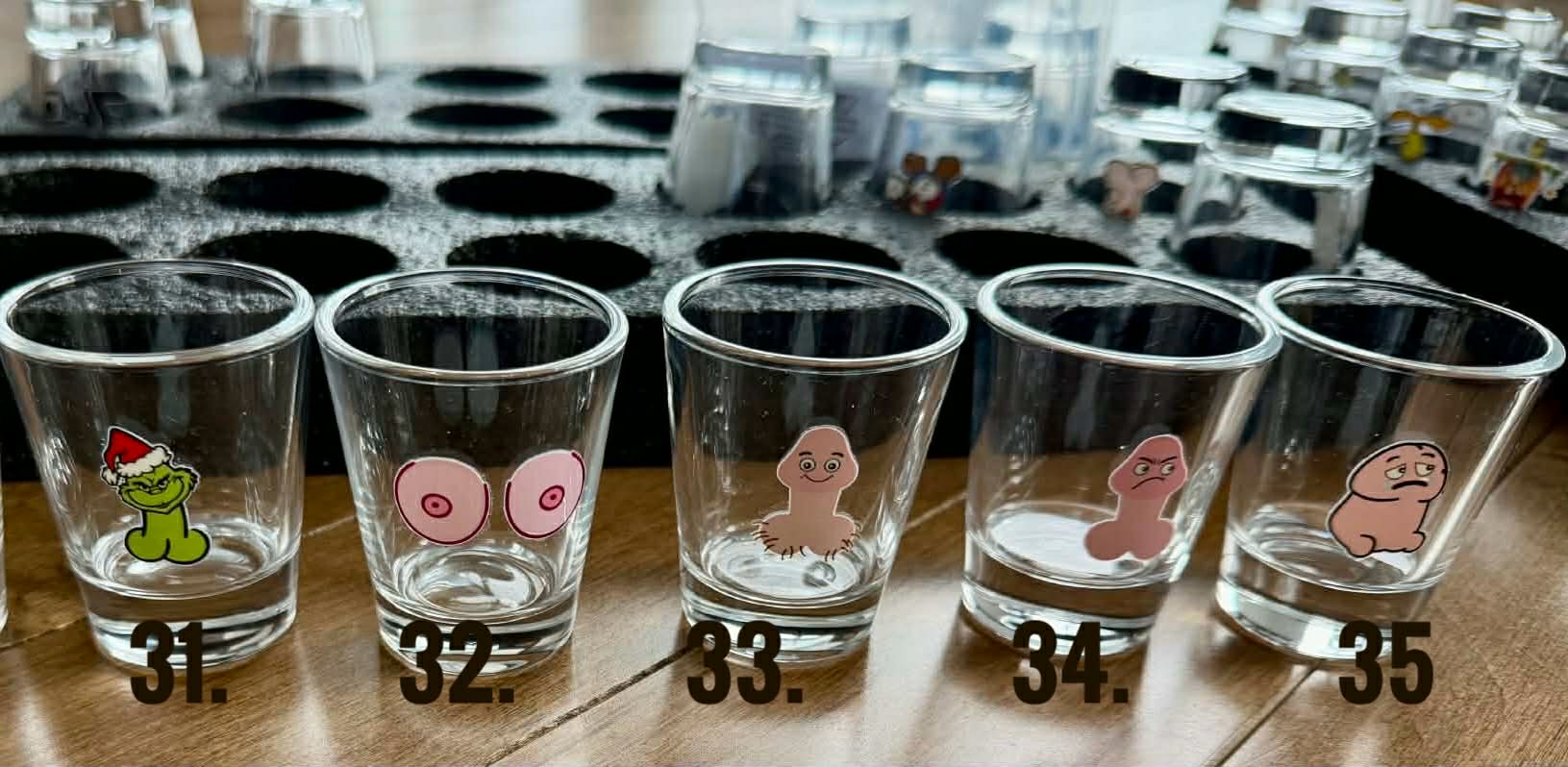 Verre à shooter
