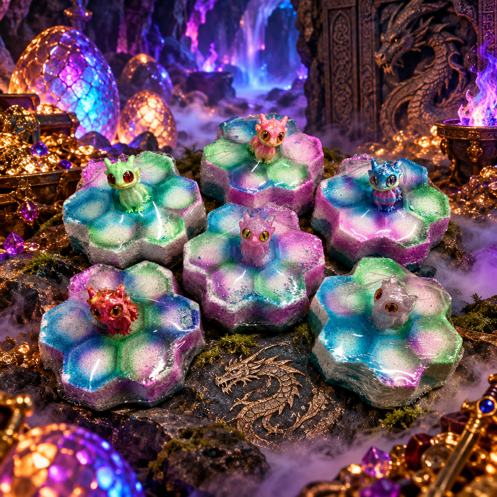 Bombe avec personnage dragon aléatoire surprise