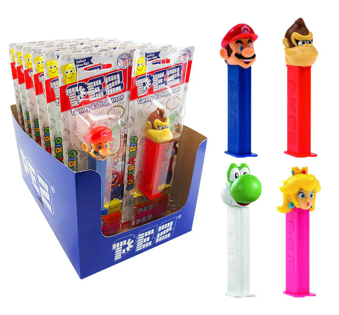 Ensemble de distributeur de Pez mario bros