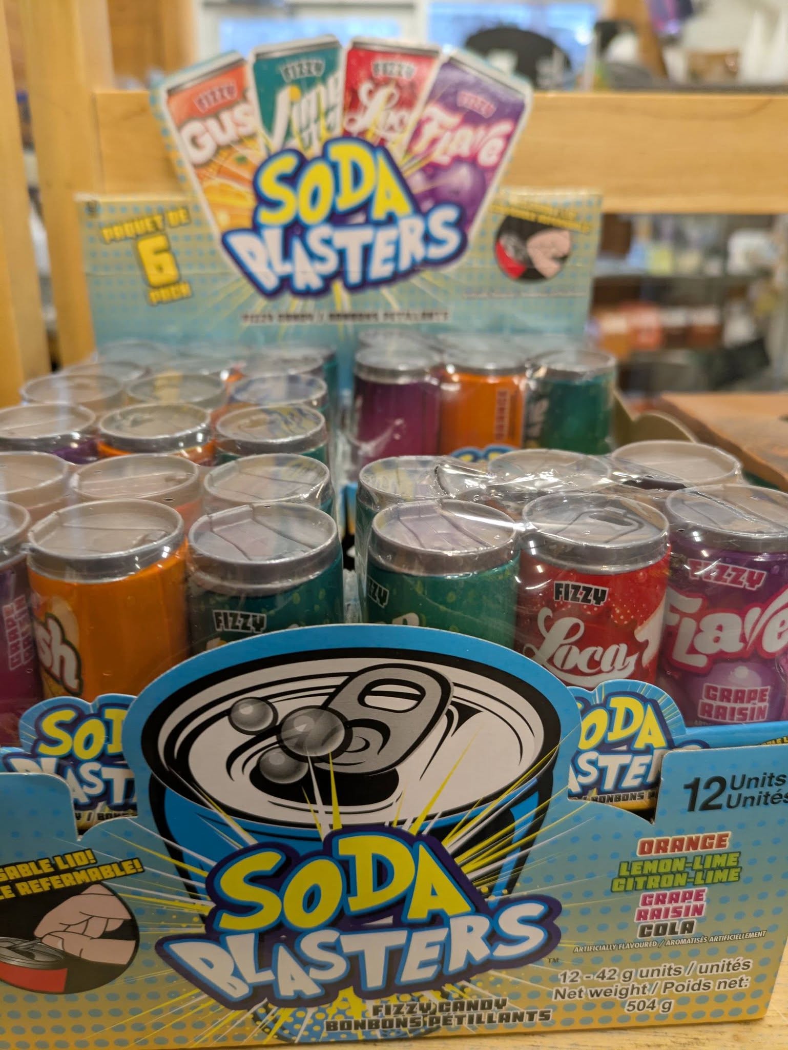 Soda blasters