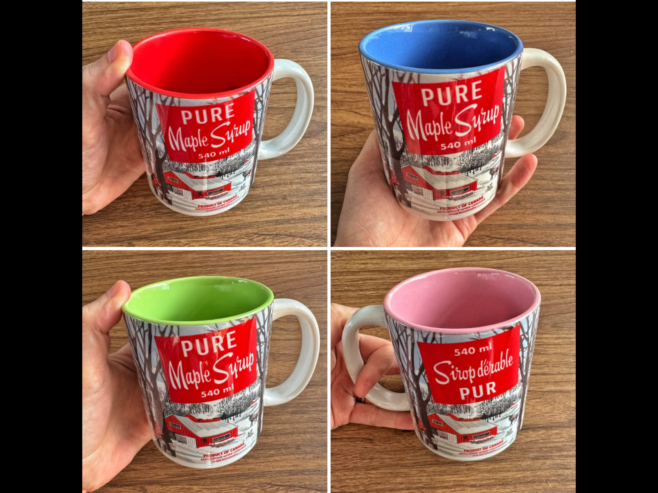 Mug en céramique au sirop d'érable pur