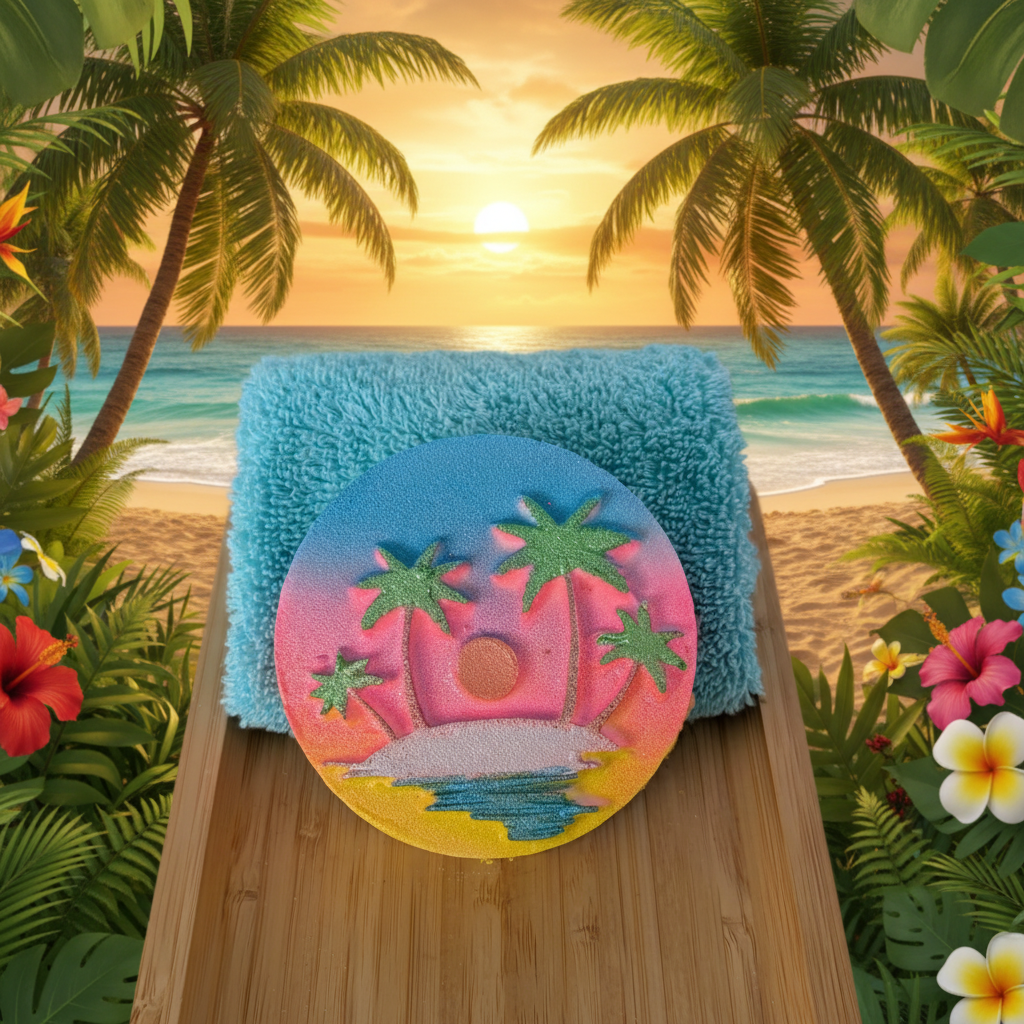 Bombe de bain tropicale