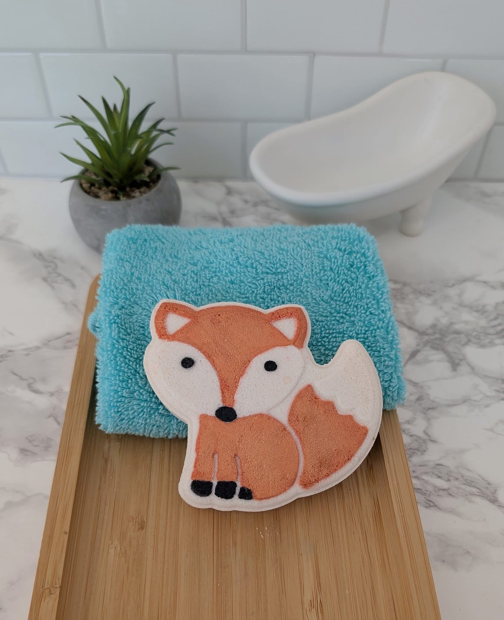 Bombe de bain renard