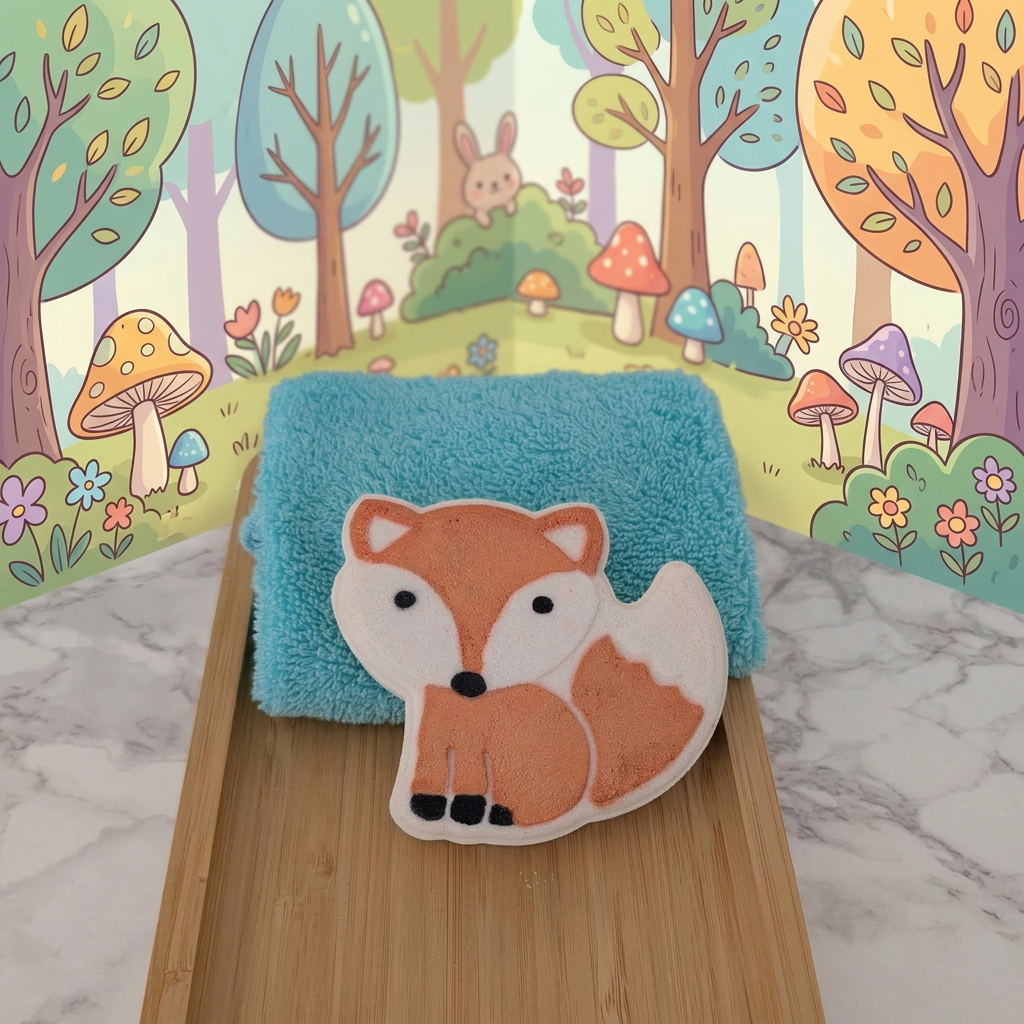 Bombe de bain renard