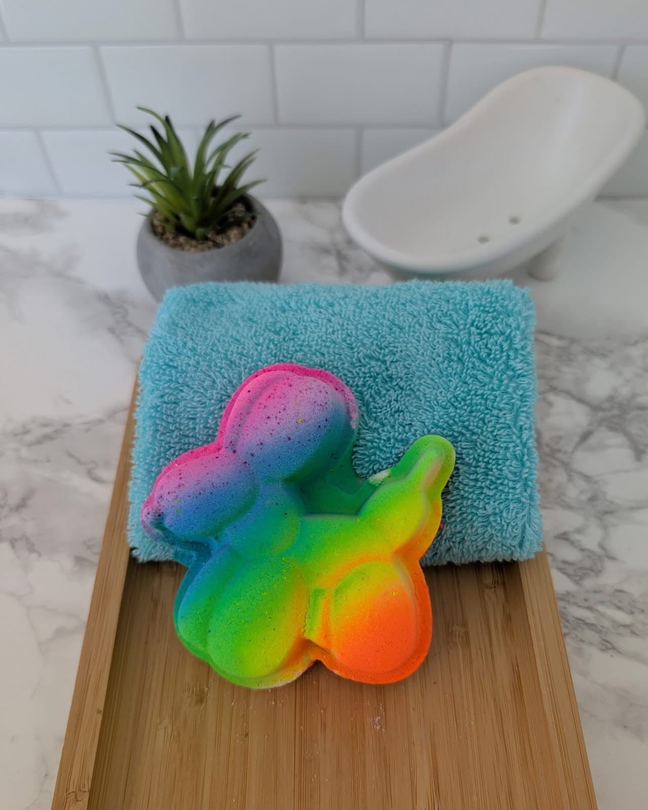 Bombe de bain chien ballon